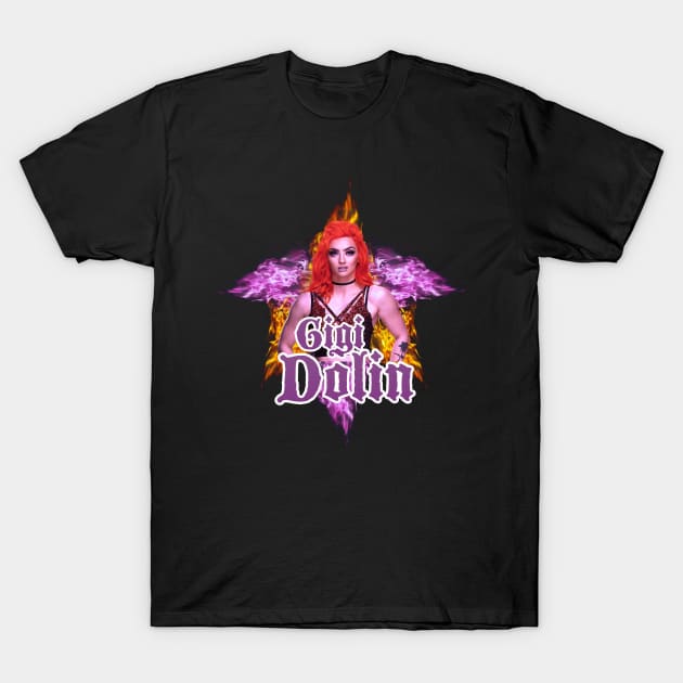 Gigi Dolin // WWE FansArt T-Shirt by suprax125R